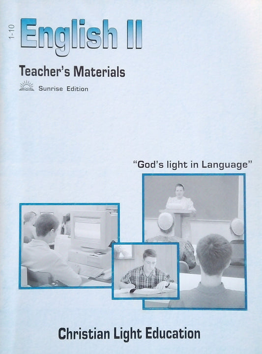 CLE English II Teacher's Materials: L.U. 1-10