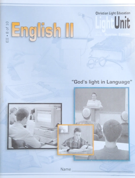 CLE English II L.U. 8