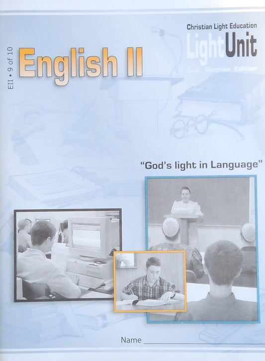 CLE English II L.U. 9