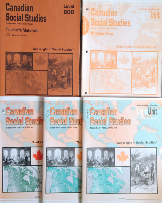 CLE Canadian Social Studies Bundle