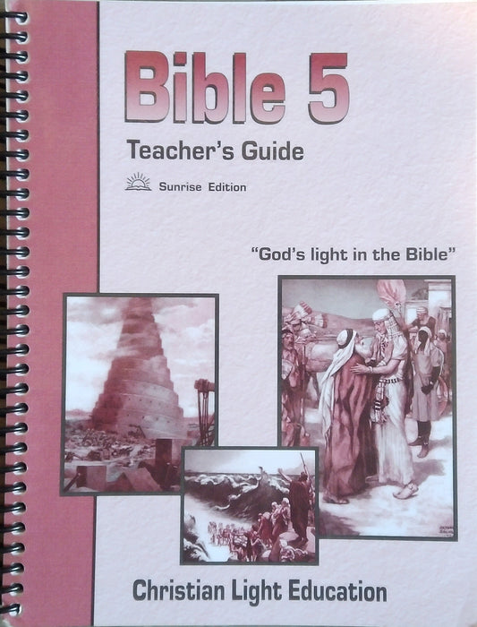 CLE Bible 5 Teacher's Guide