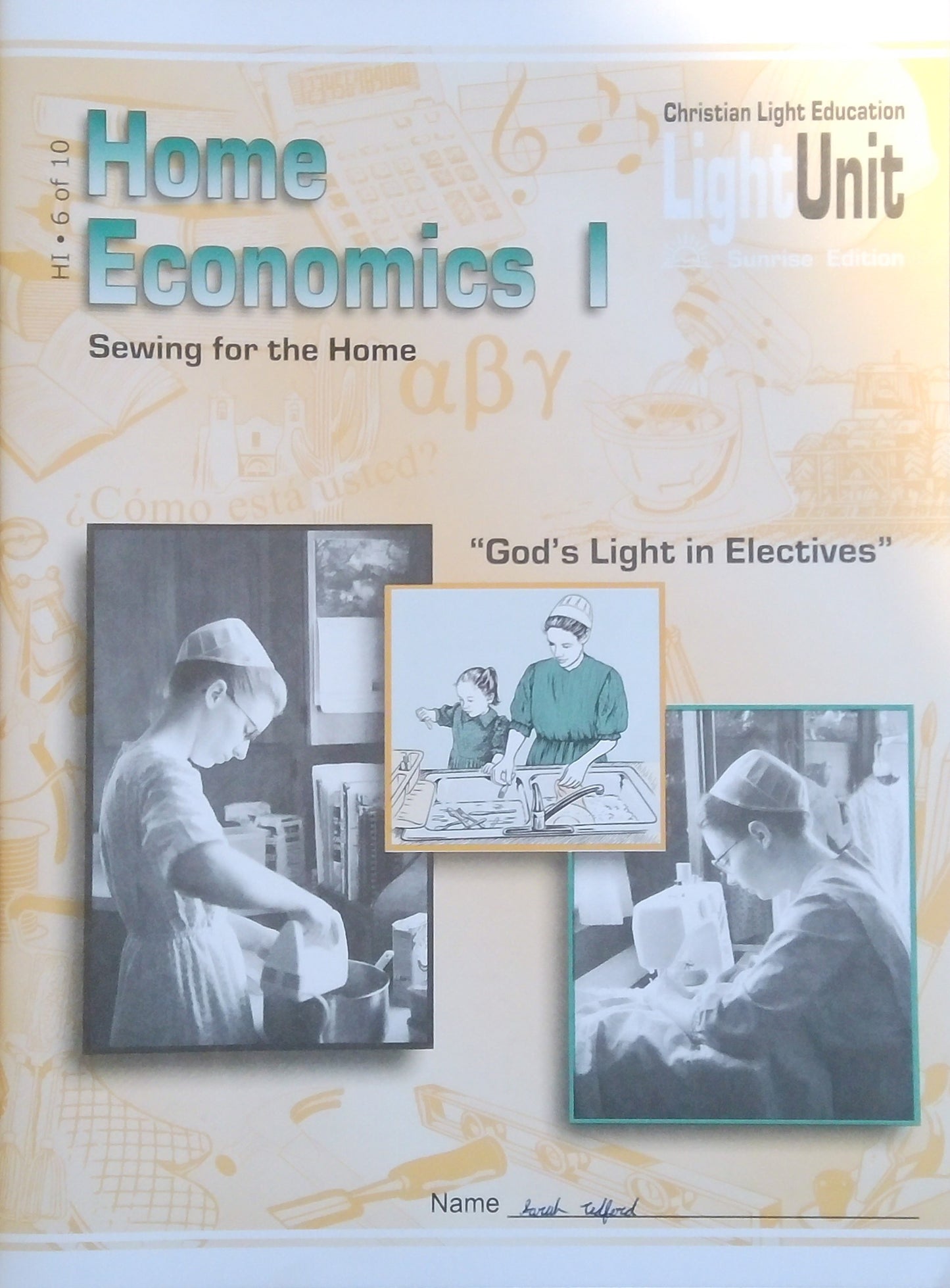 CLE Home Economics 1 - L.U. 6