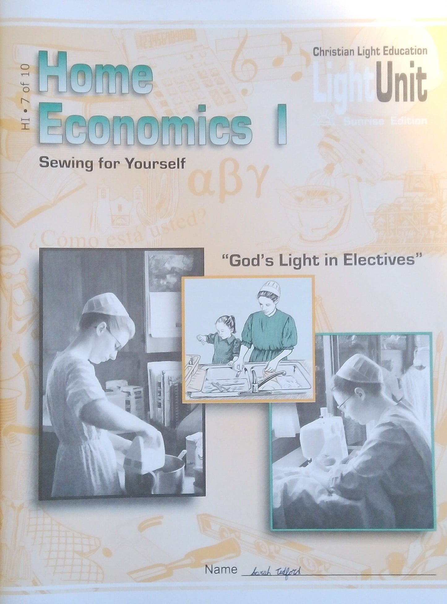 CLE Home Economics 1 - L.U. 7
