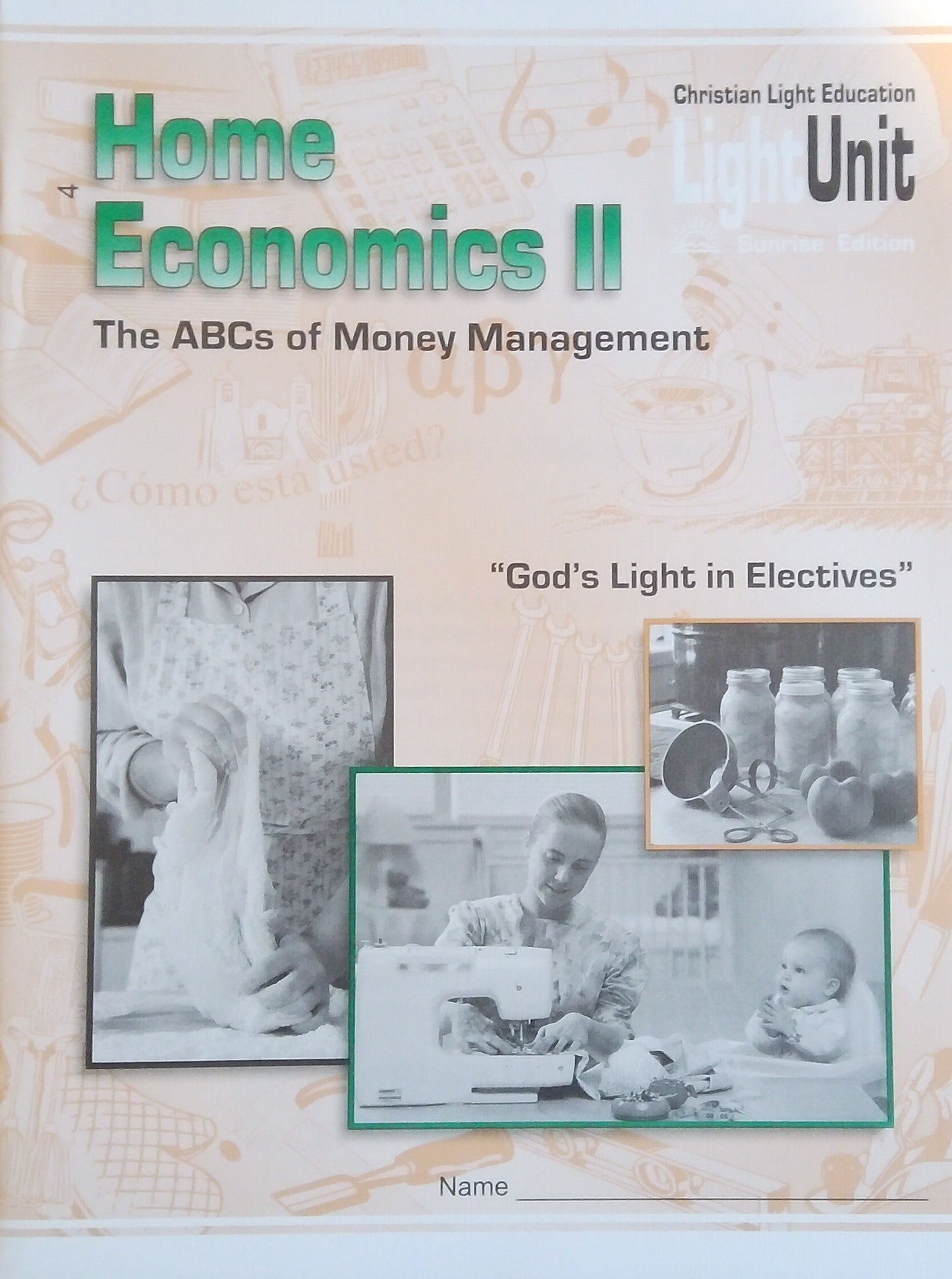 CLE Home Economics 2 - L.U. 4