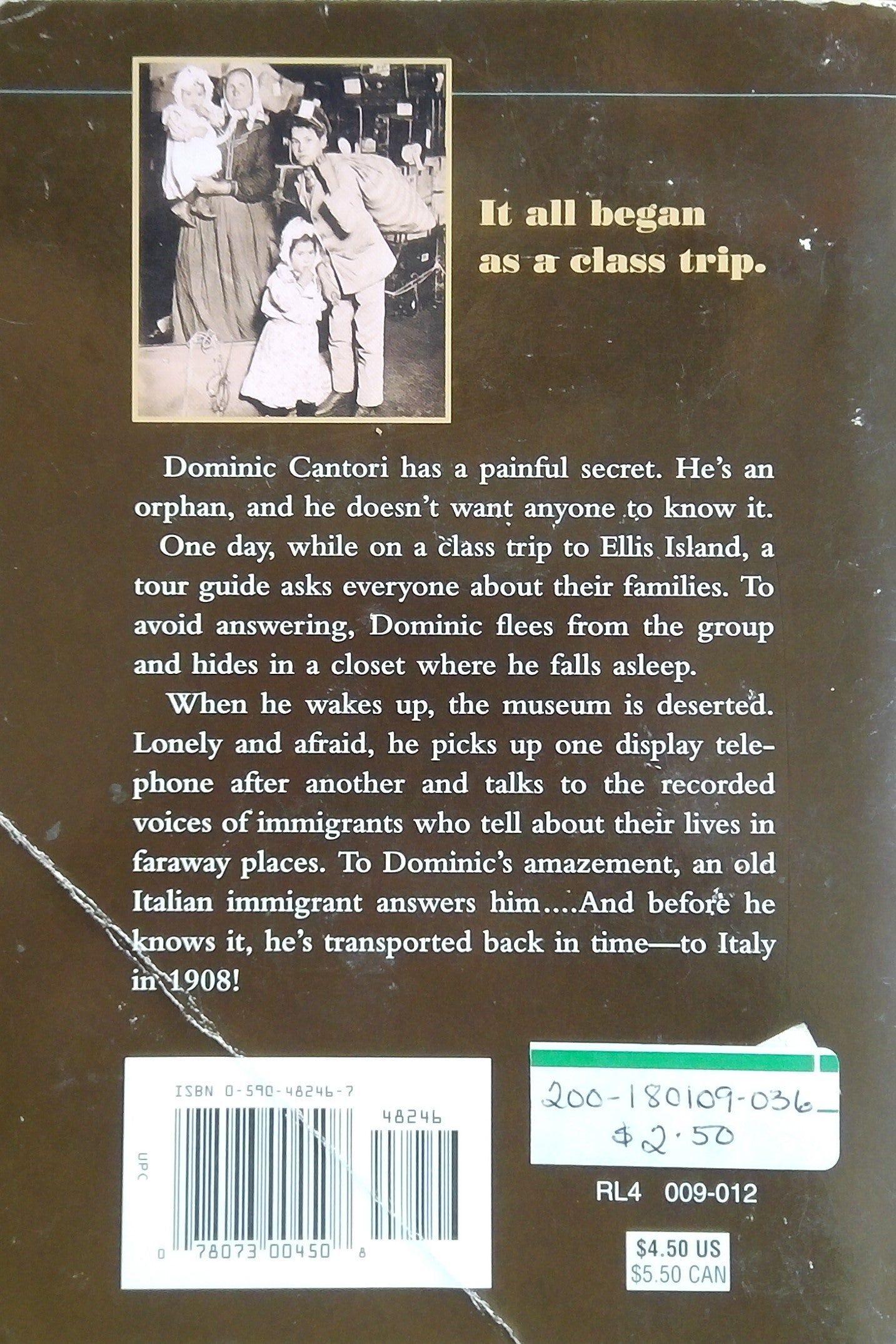 The Orphan Of Ellis Island