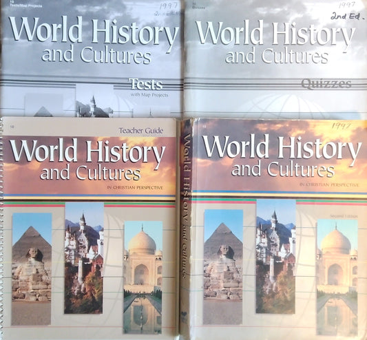 Abeka World History and Cultures Bundle