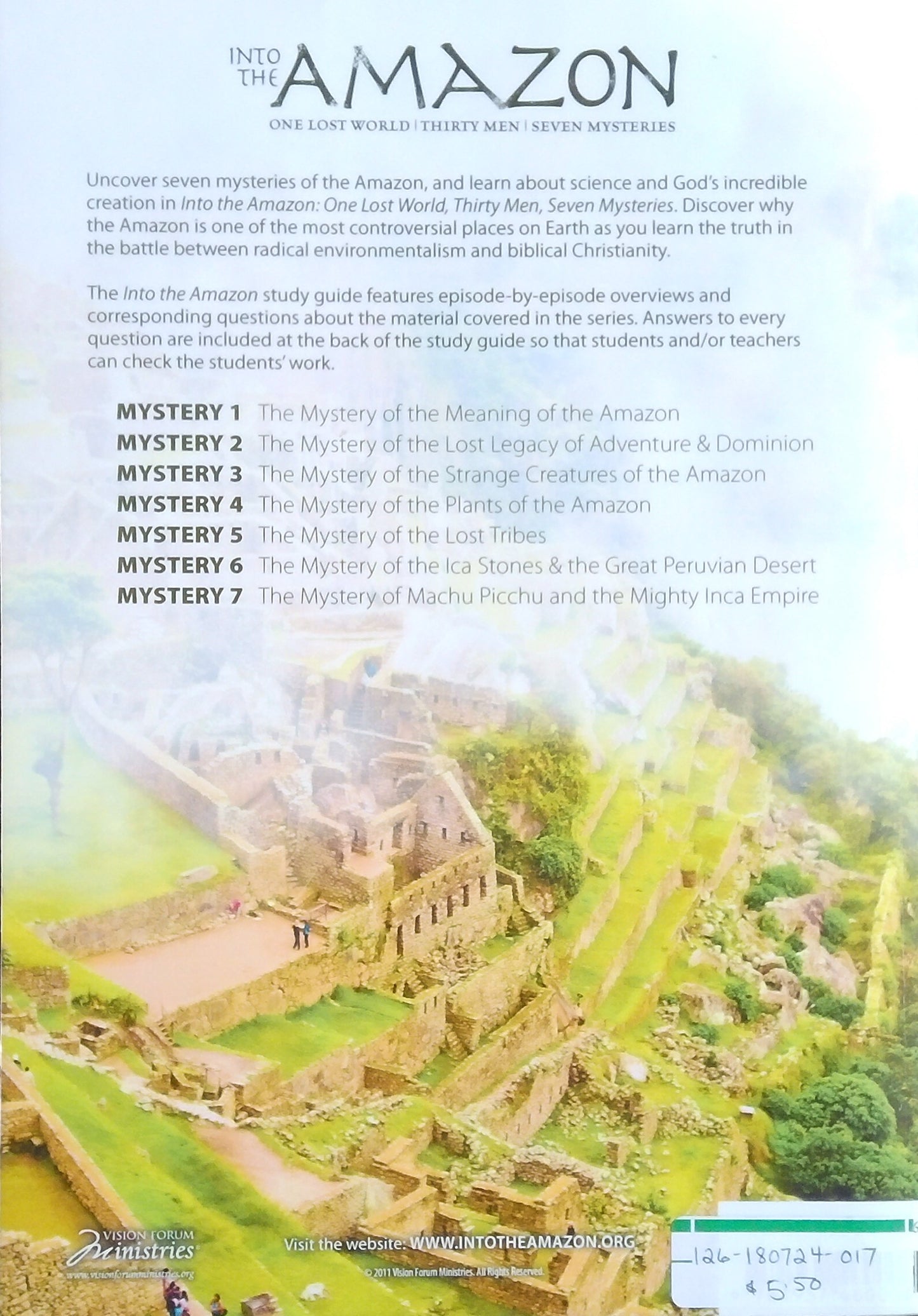 Into The Amazon Study Guide