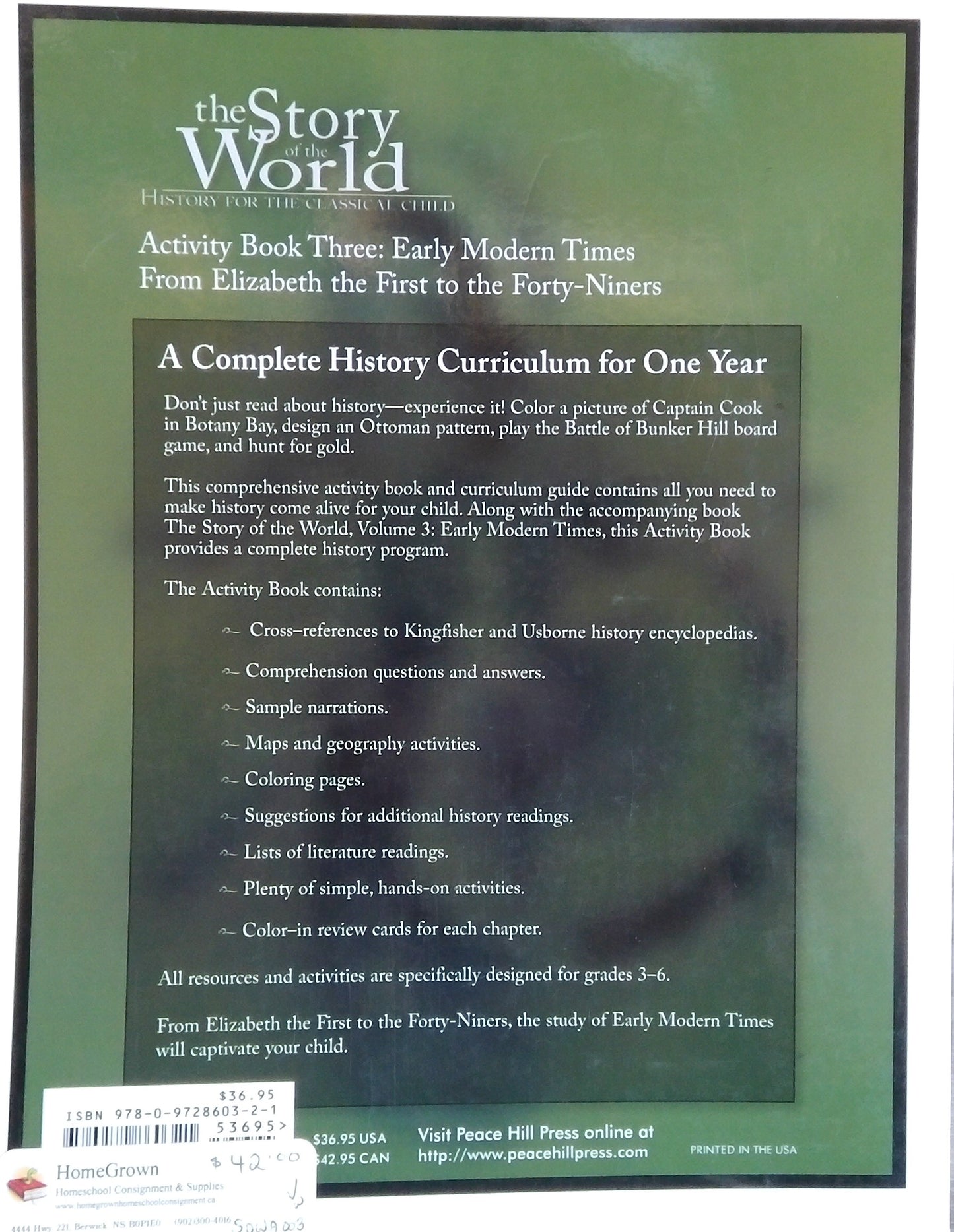 The Story Of The World Activity Book 3