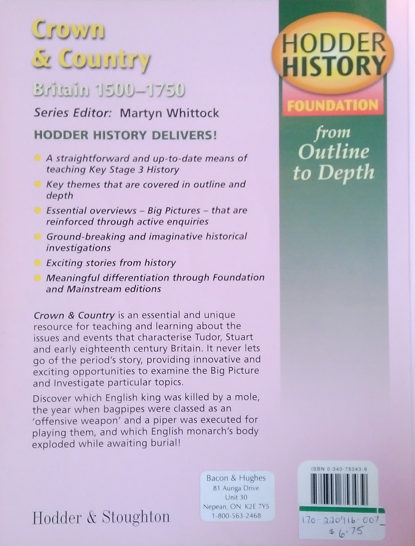 Crown & Country: Britain 1500-1750