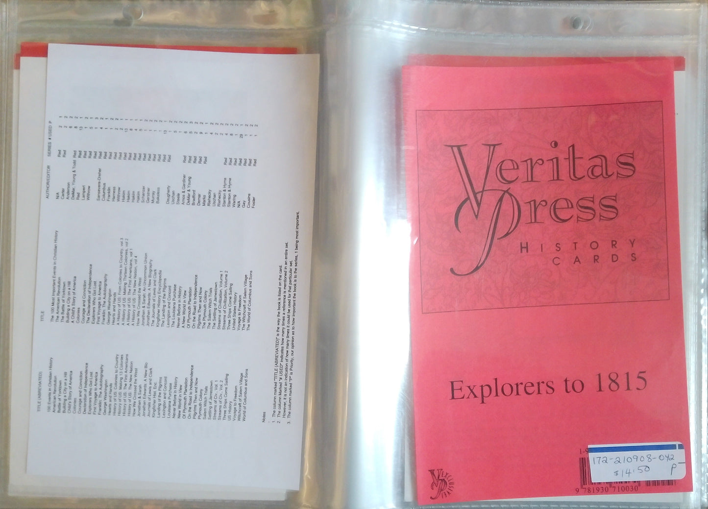 Explorers To 1850 - History Cards