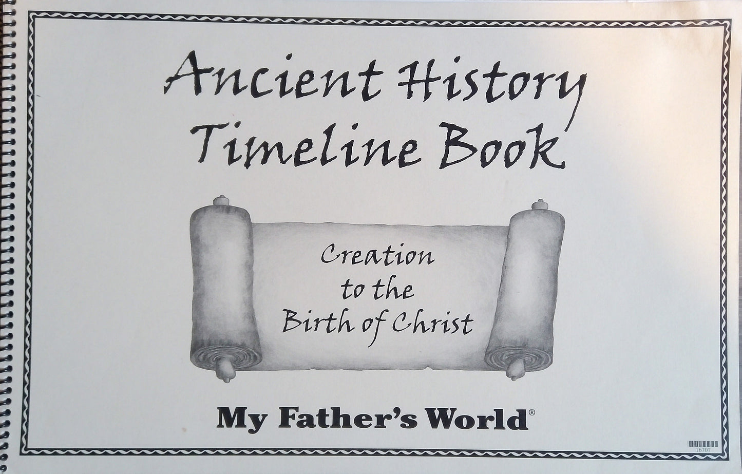 My Father's World: Ancient History Timeline Book