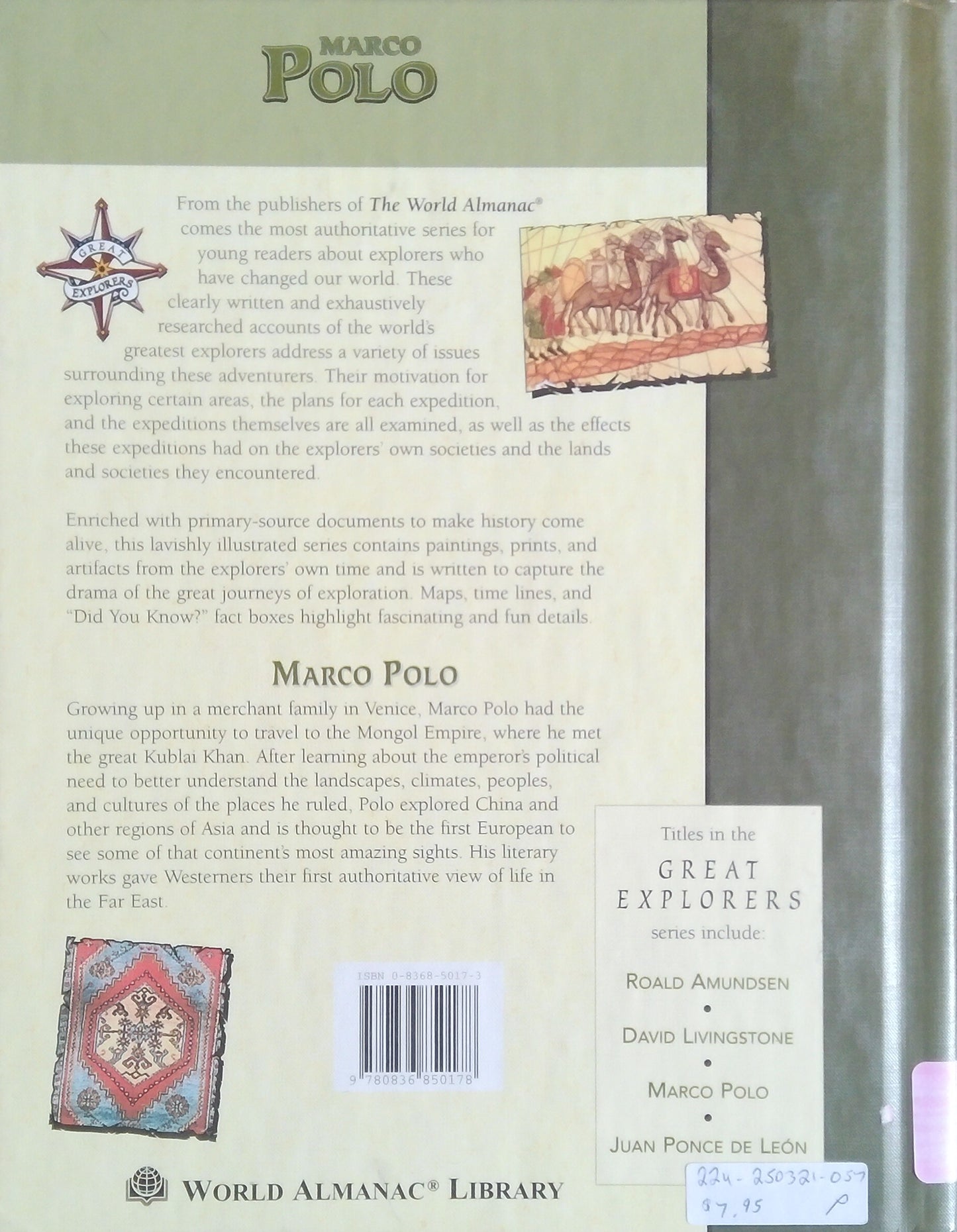 Great Explorers: Marco Polo