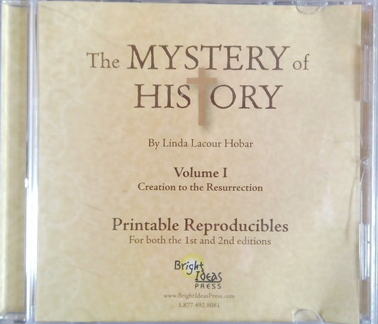 The Mystery Of History Volume 1: Printable Reproducibles CD