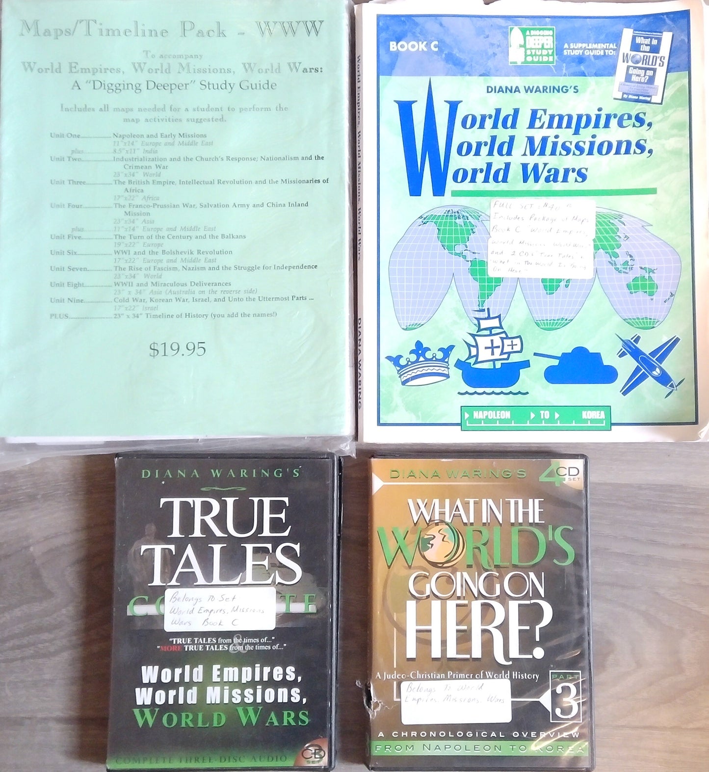 World Empires, World Missions, World Wars Set