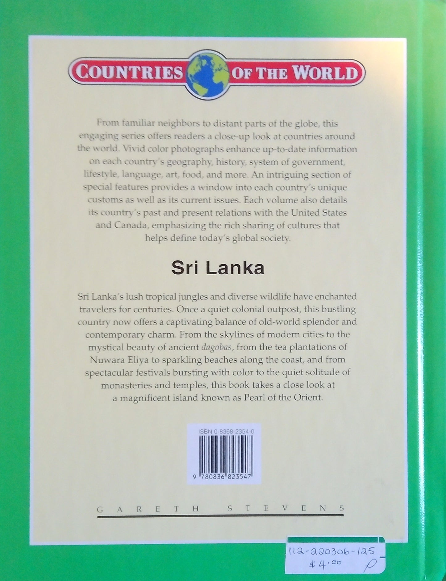 Countries Of The World: Sri Lanka