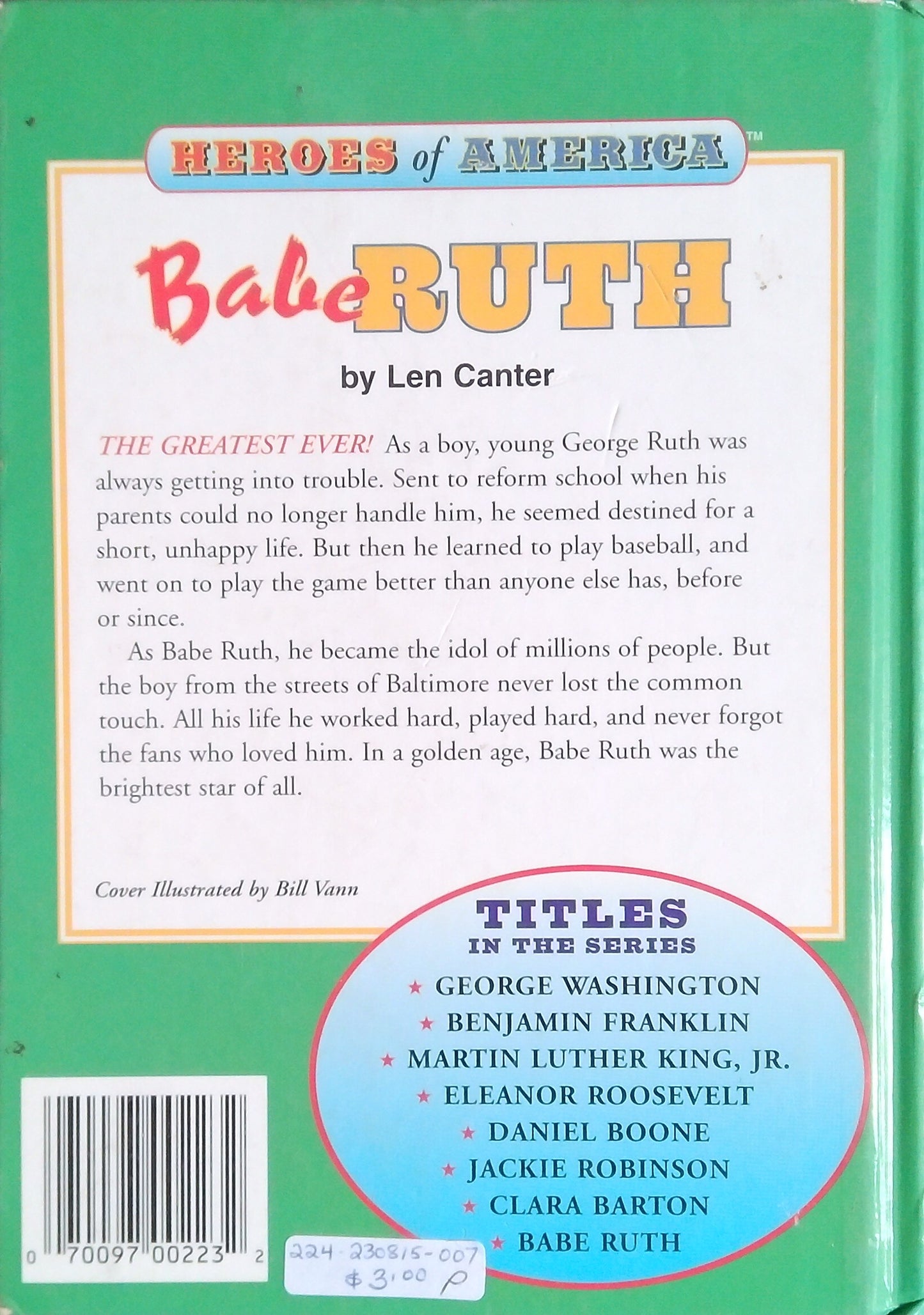 Heroes Of America: Babe Ruth