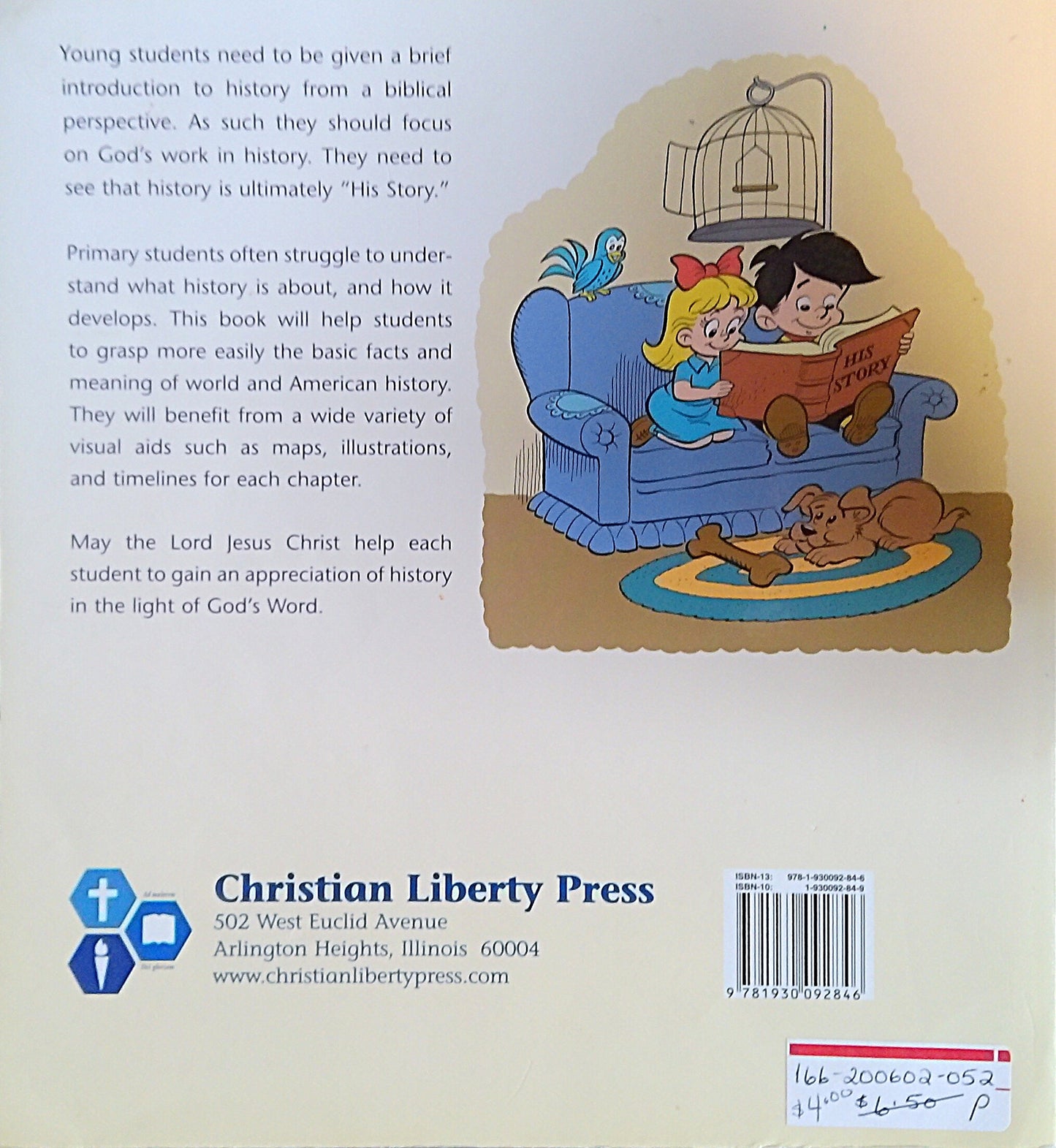 History For Little Pilgrims