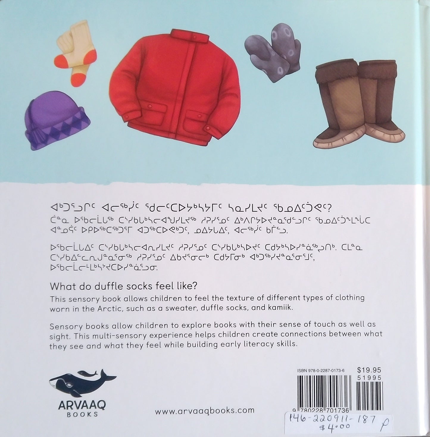 Clothing: A Sensory Book