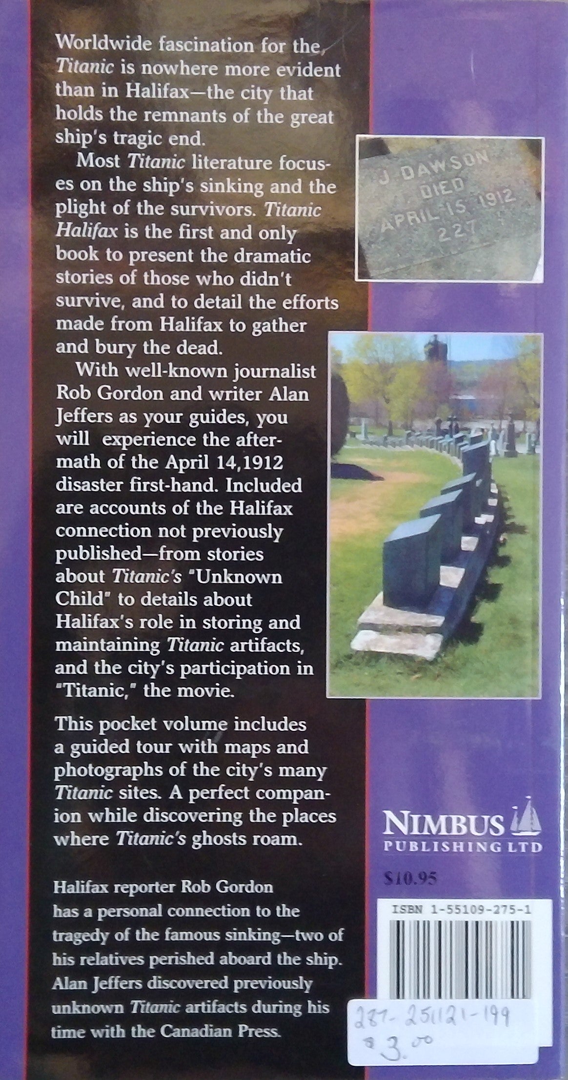 Titanic Halifax: A Guide To Sites
