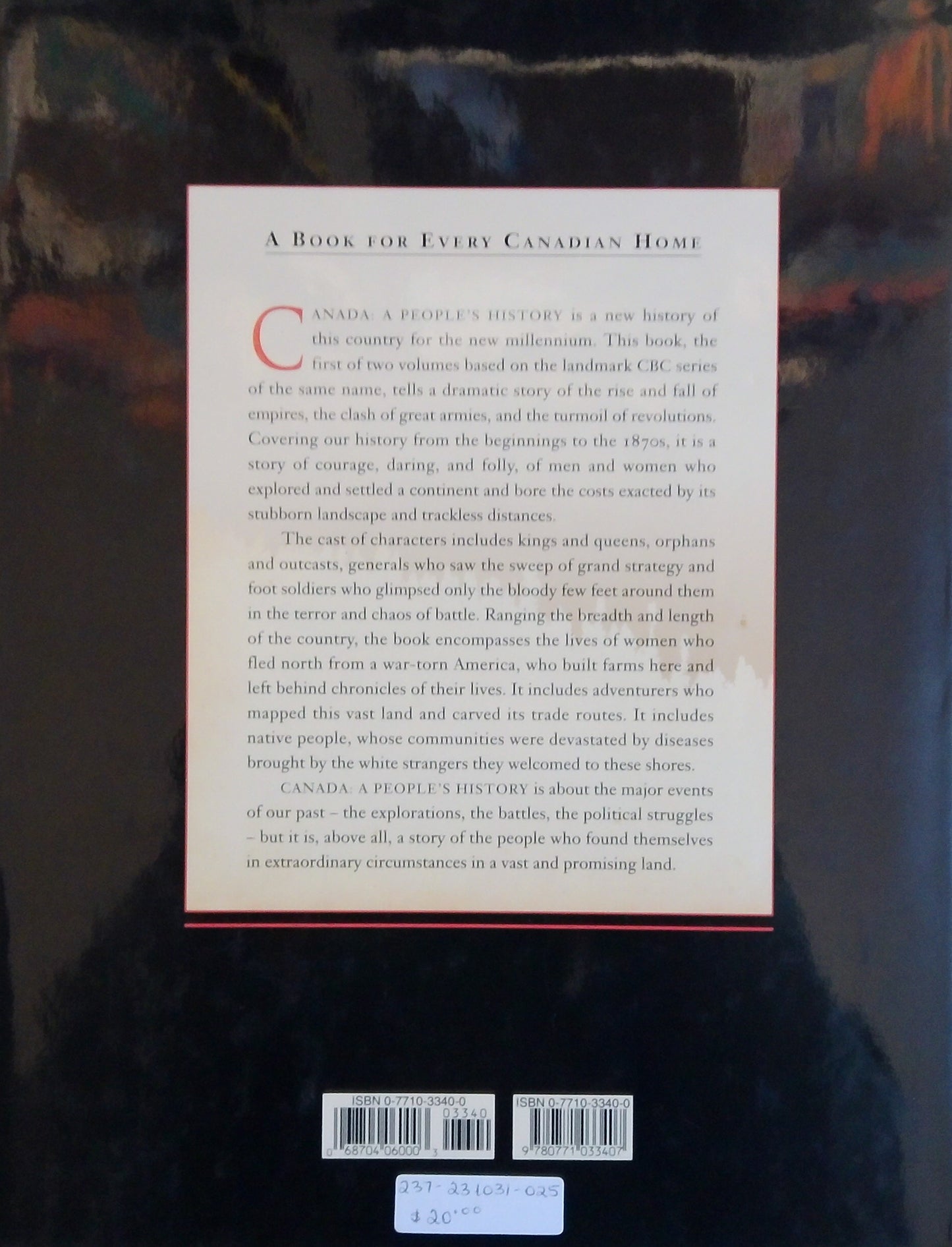 Canada: A People's History - Volume 1