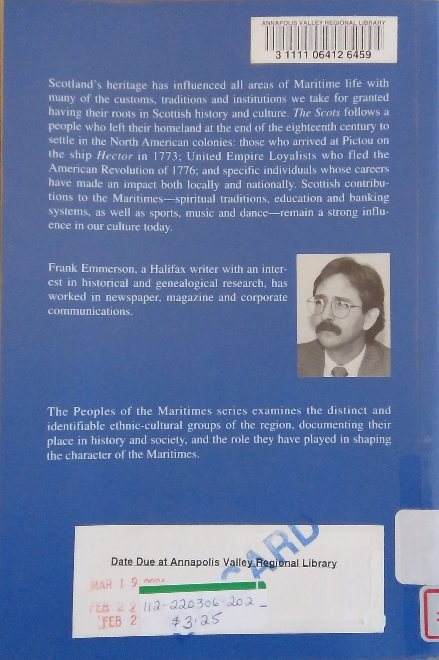 Peoples Of The Maritimes: Scots