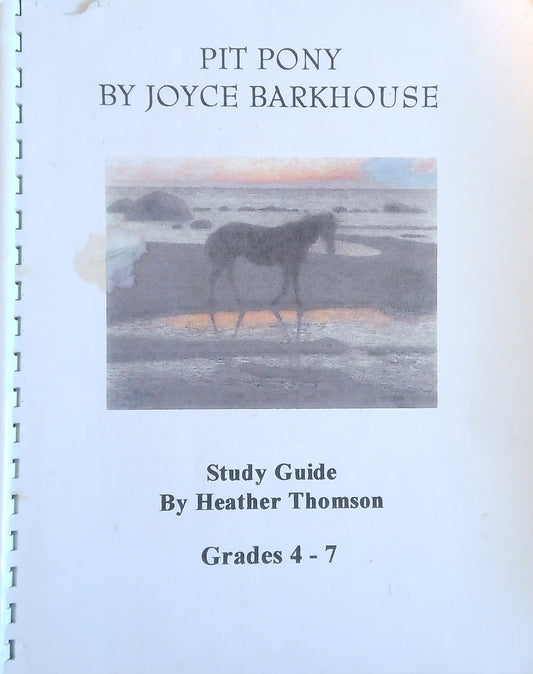 Pit Pony Study Guide
