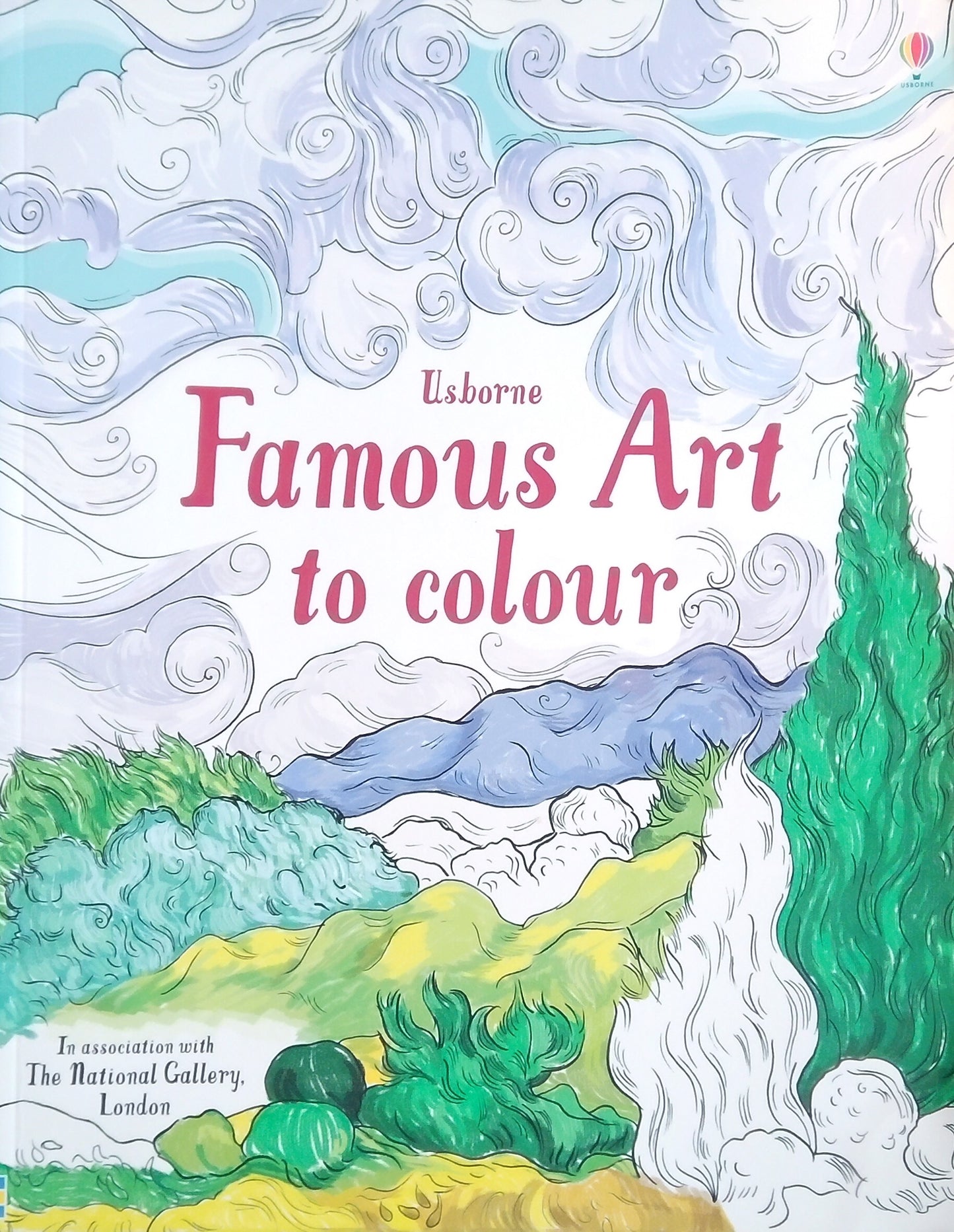 Usborne: Famous Art To Colour