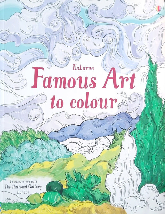 Usborne: Famous Art To Colour
