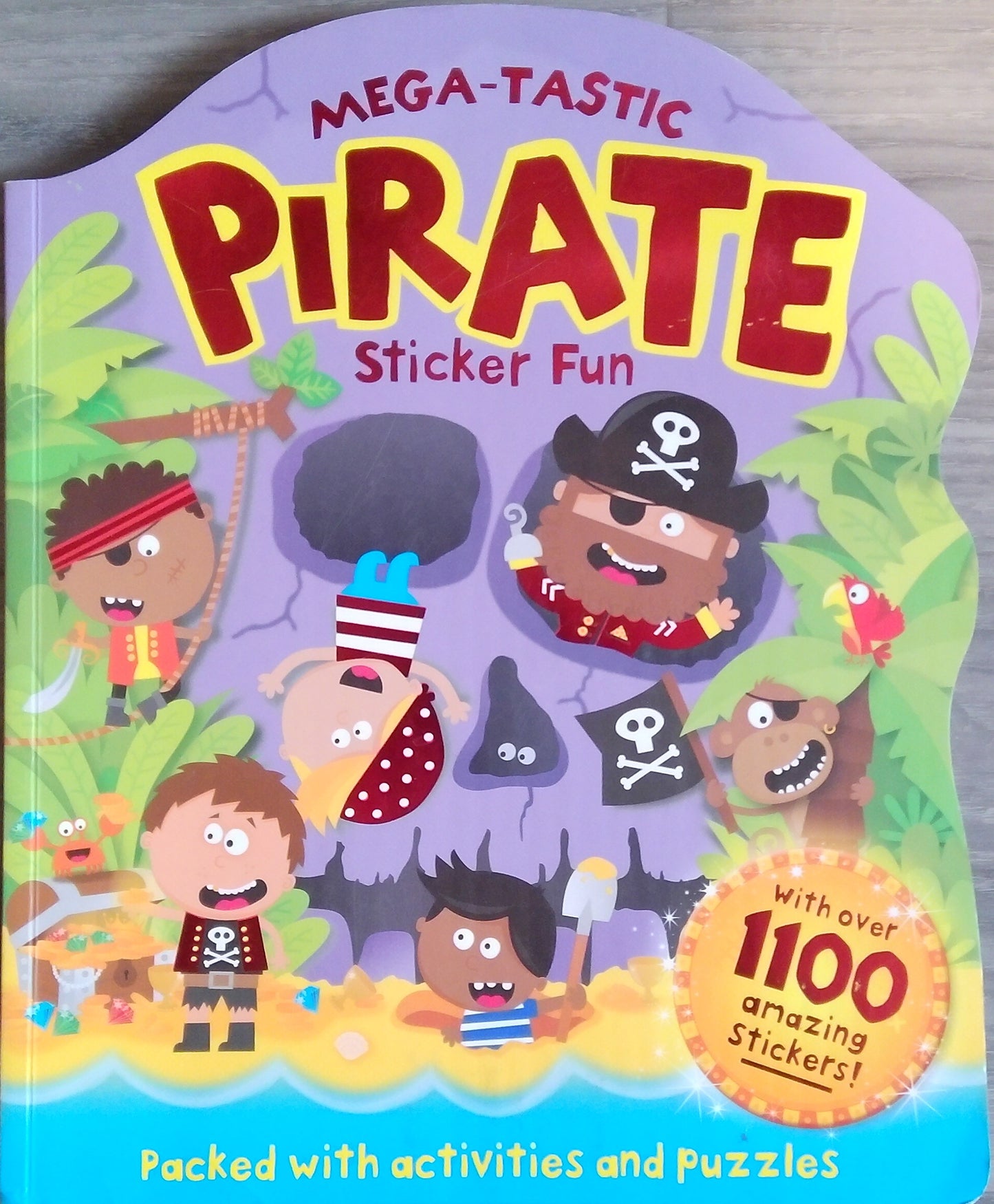 Mega-Tastic Pirate Sticker Fun