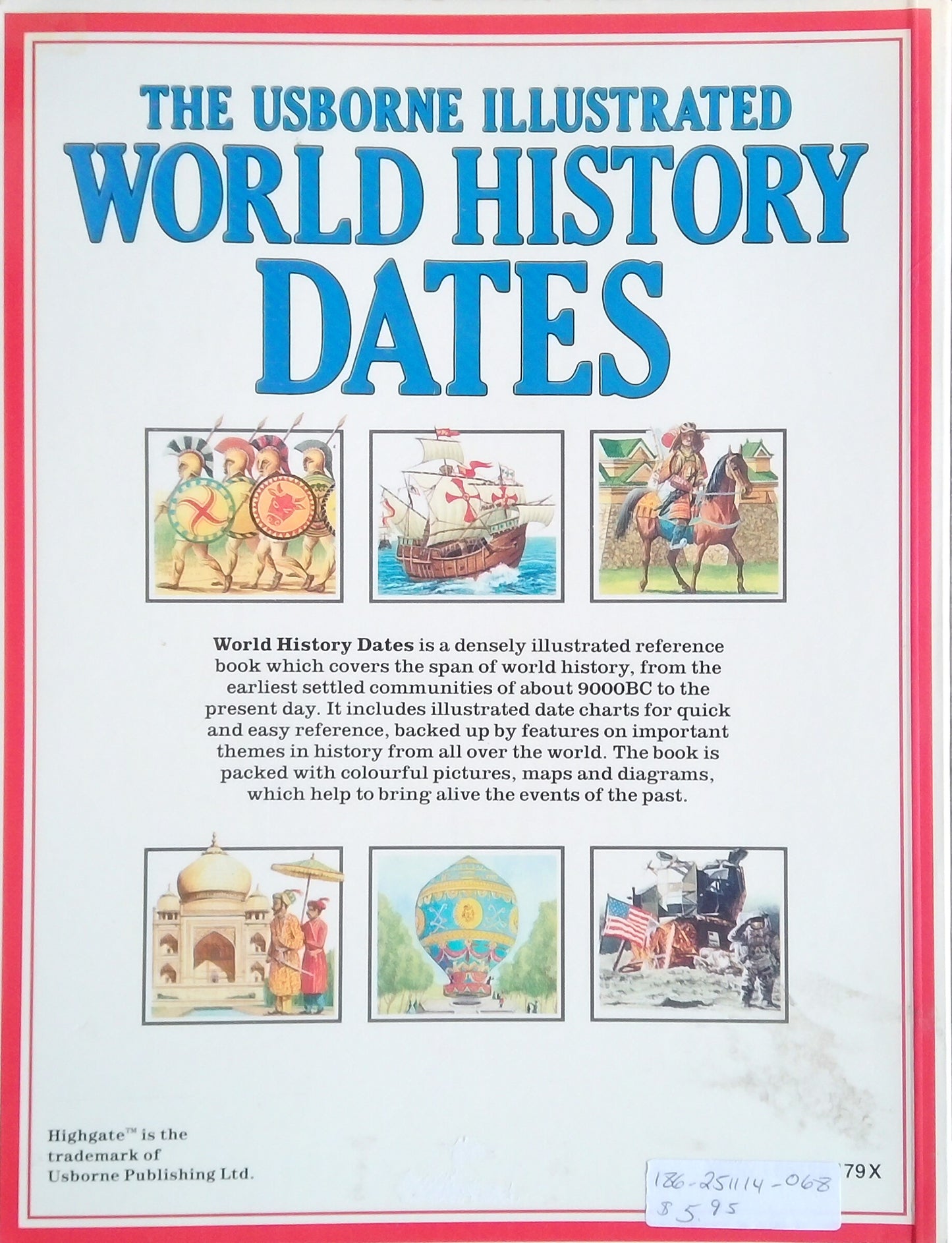 The Usborne Illustrated World History Dates