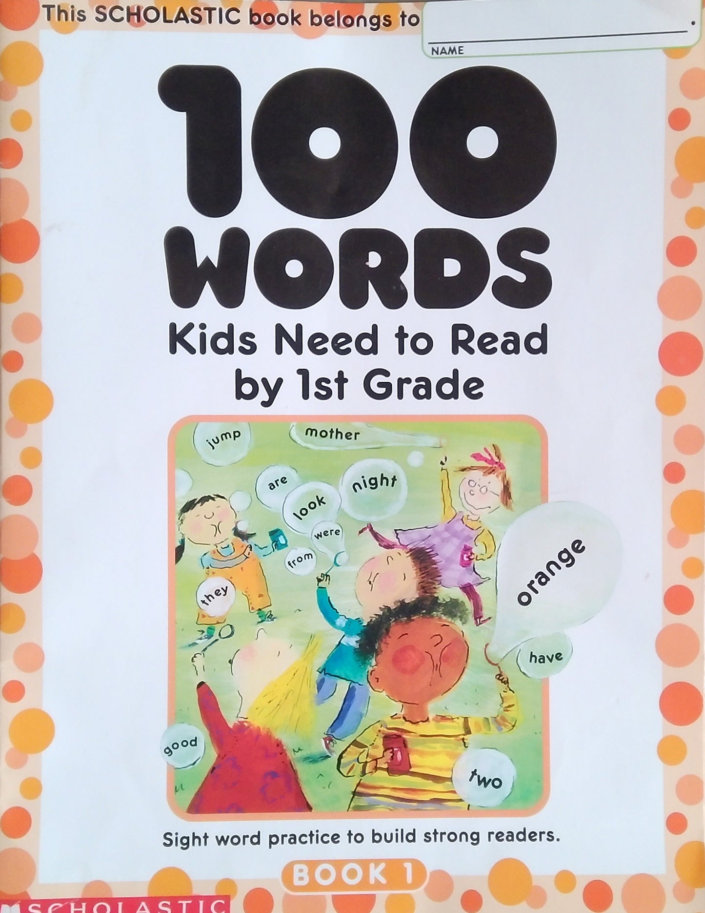100 Words Kids Need To Read By 1st Grade