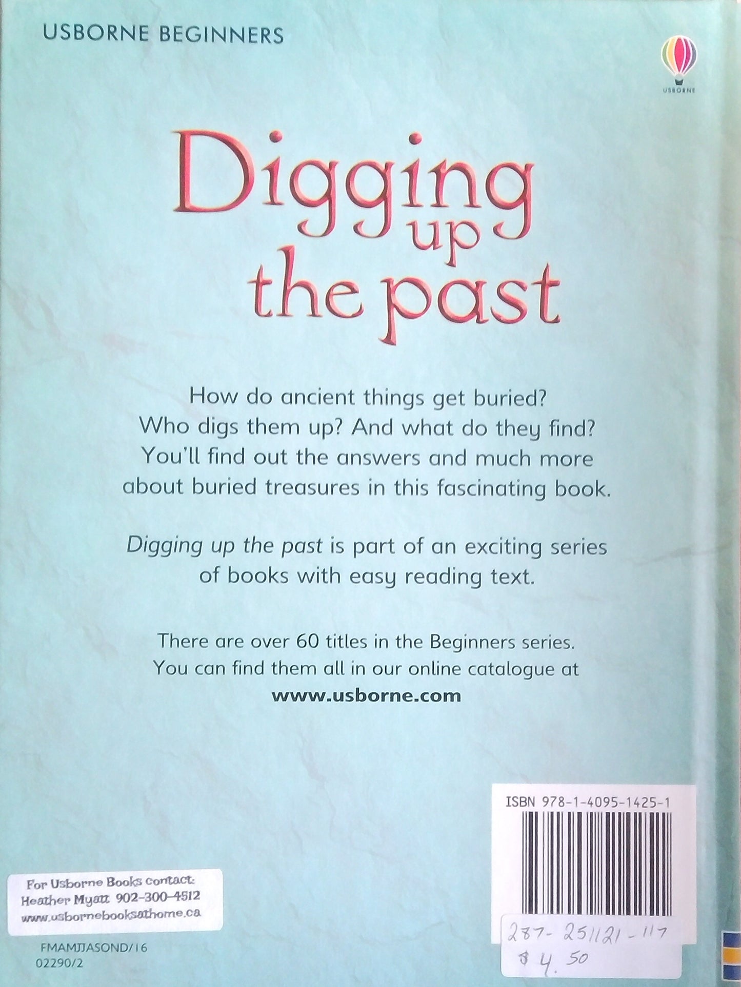 Usborne Beginners: Digging Up The Past