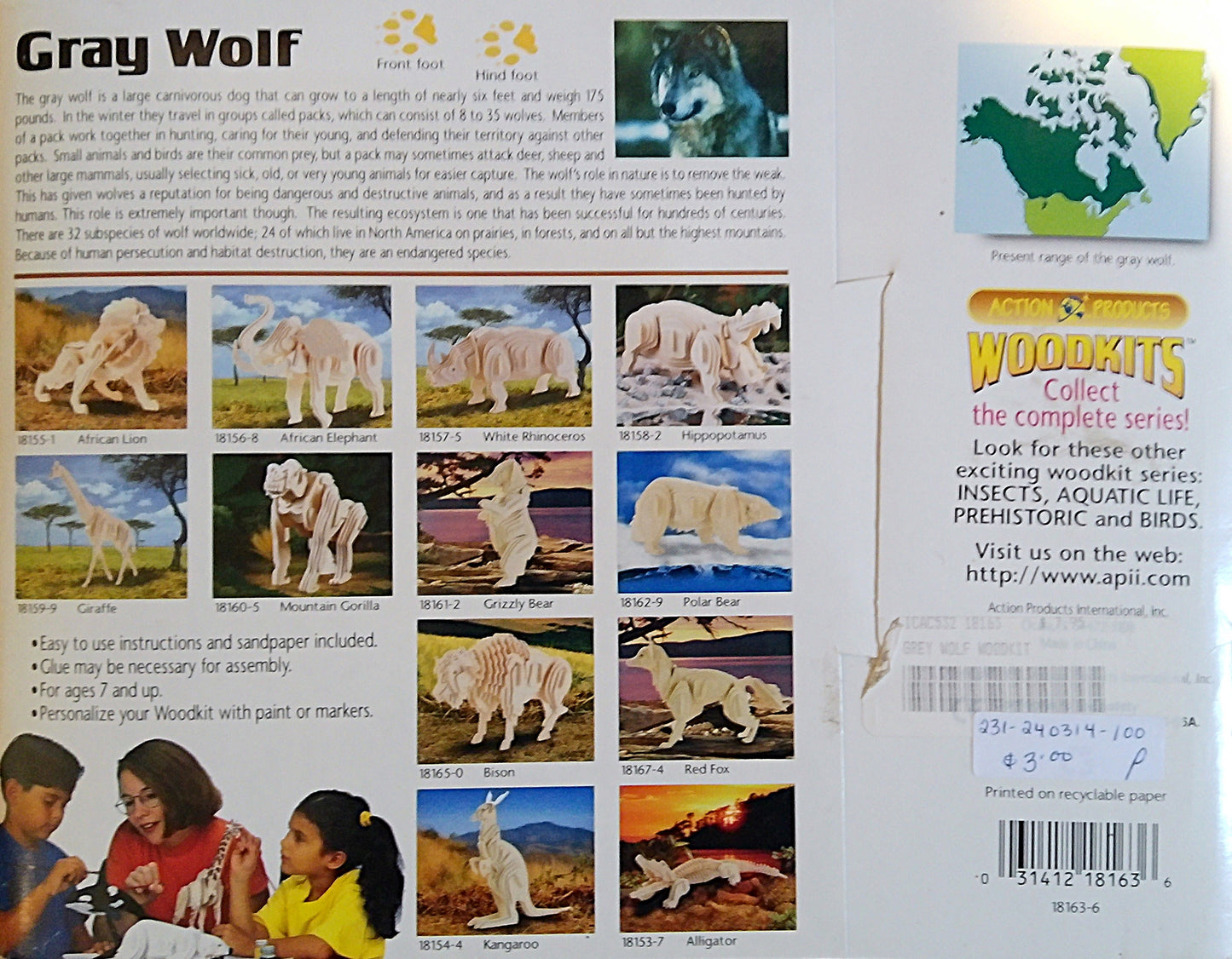 Gray Wolf Woodkit