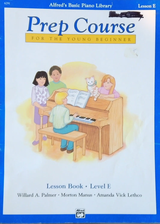 Alfred's Prep Course: Lesson Book E
