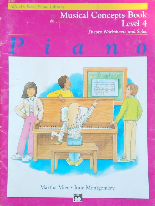 Alfred's Basics: Musical Concepts Book 4