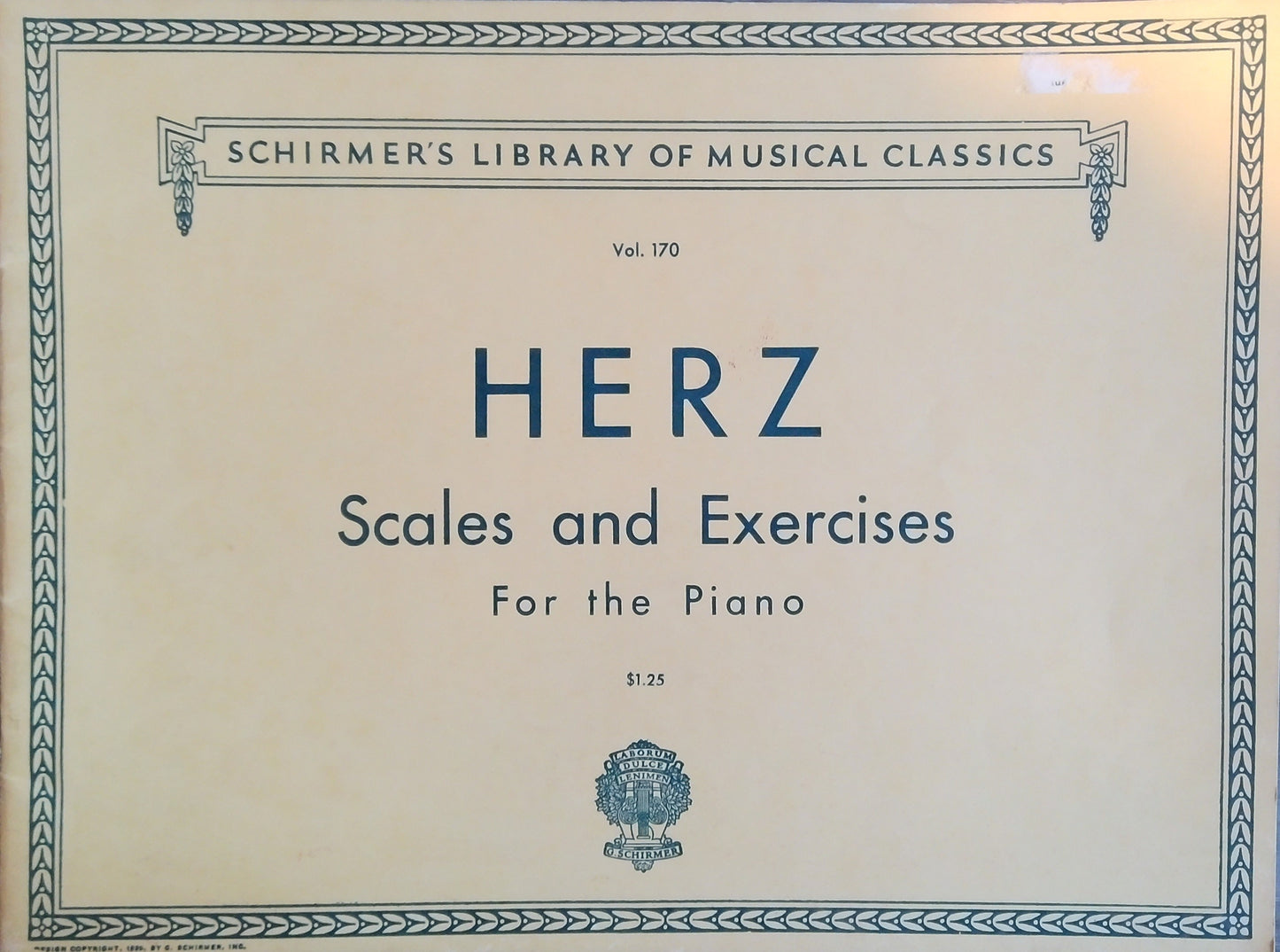 Herz: Scales And Exercises For Piano