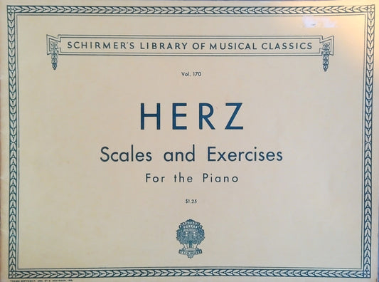 Herz: Scales And Exercises For Piano