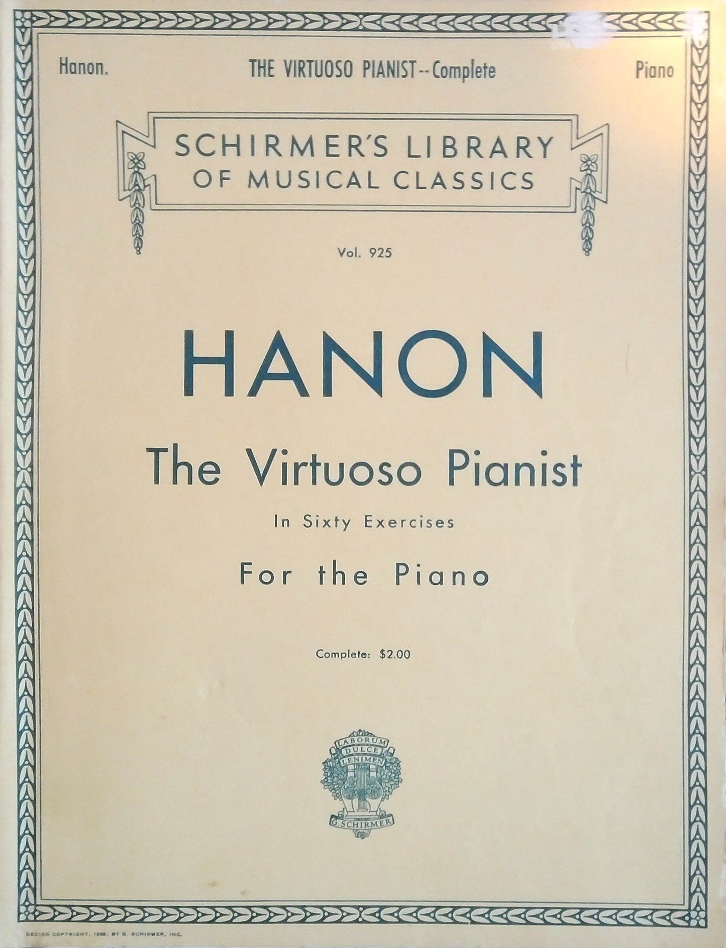 Hanon: The Virtuoso Pianist