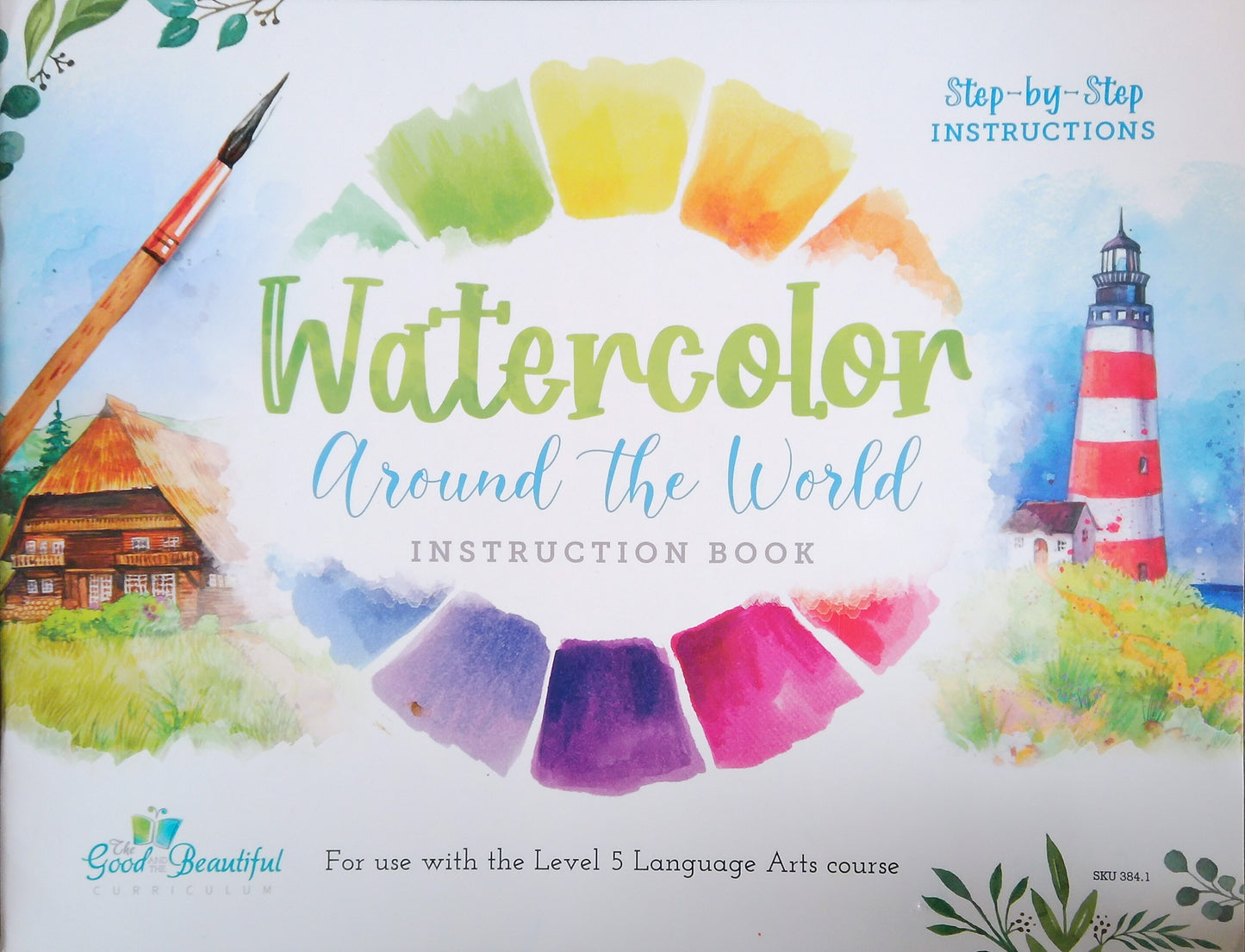 Watercolor Around The World Instruction Book