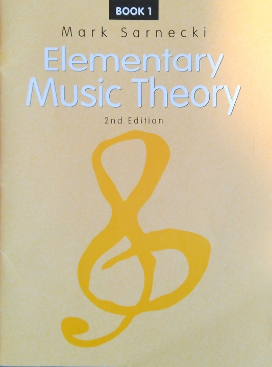 Elementary Music Theory Book 1