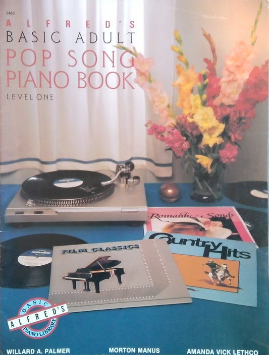 Alfred's Adult Basics: Pop Song Piano Book Level 1