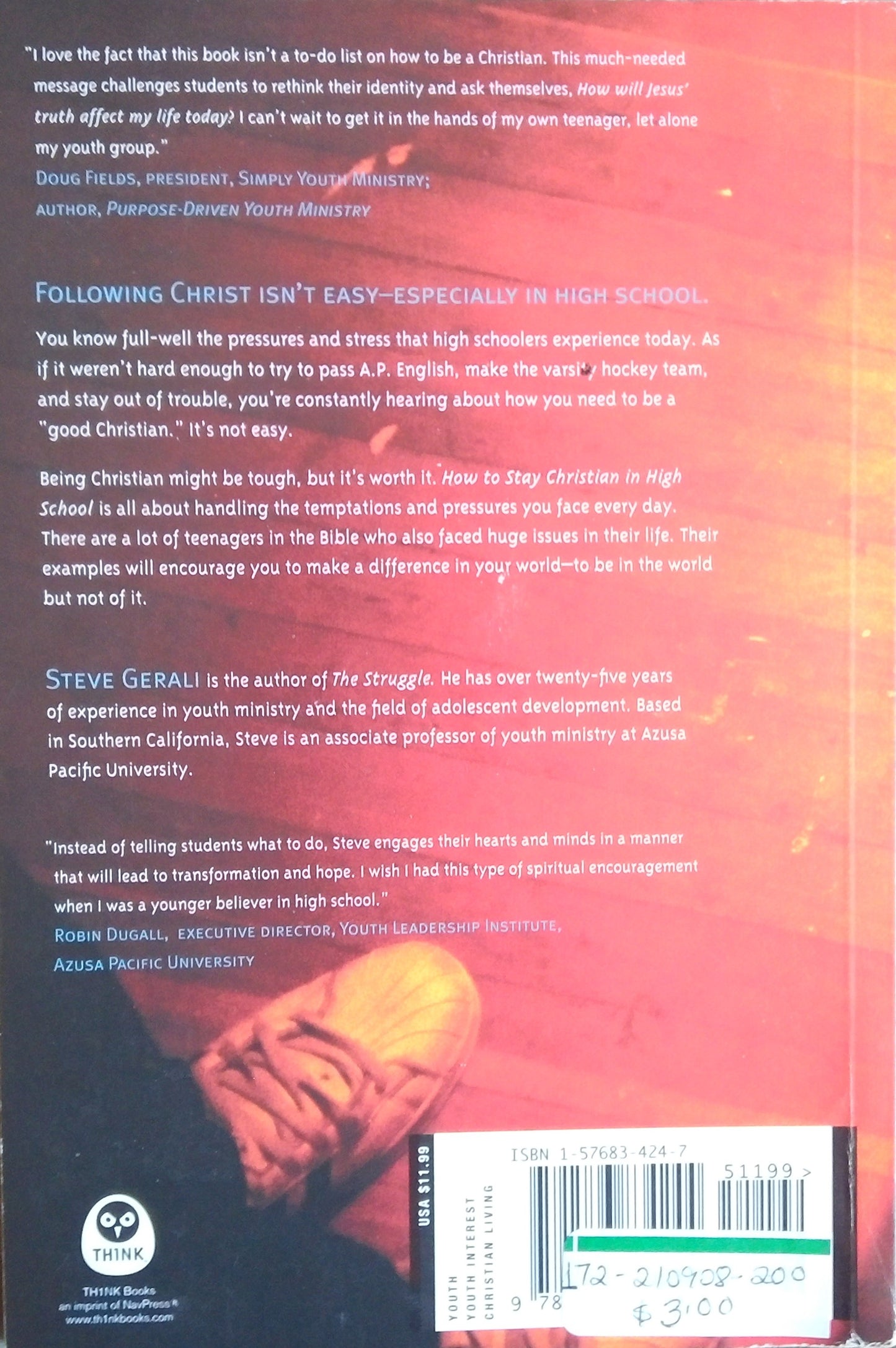 How To Stay Christian In High School