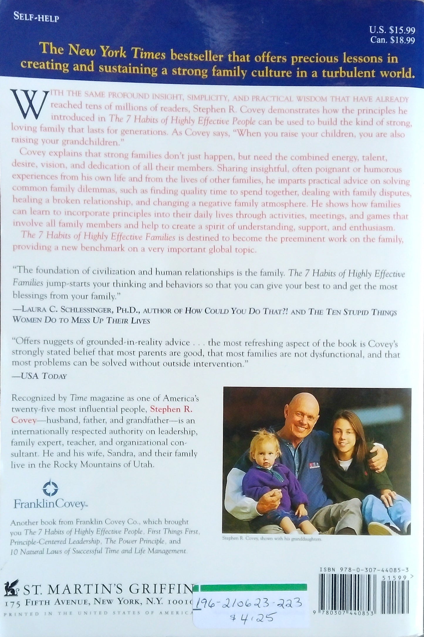 The 7 Habits Of Highly Effective Families