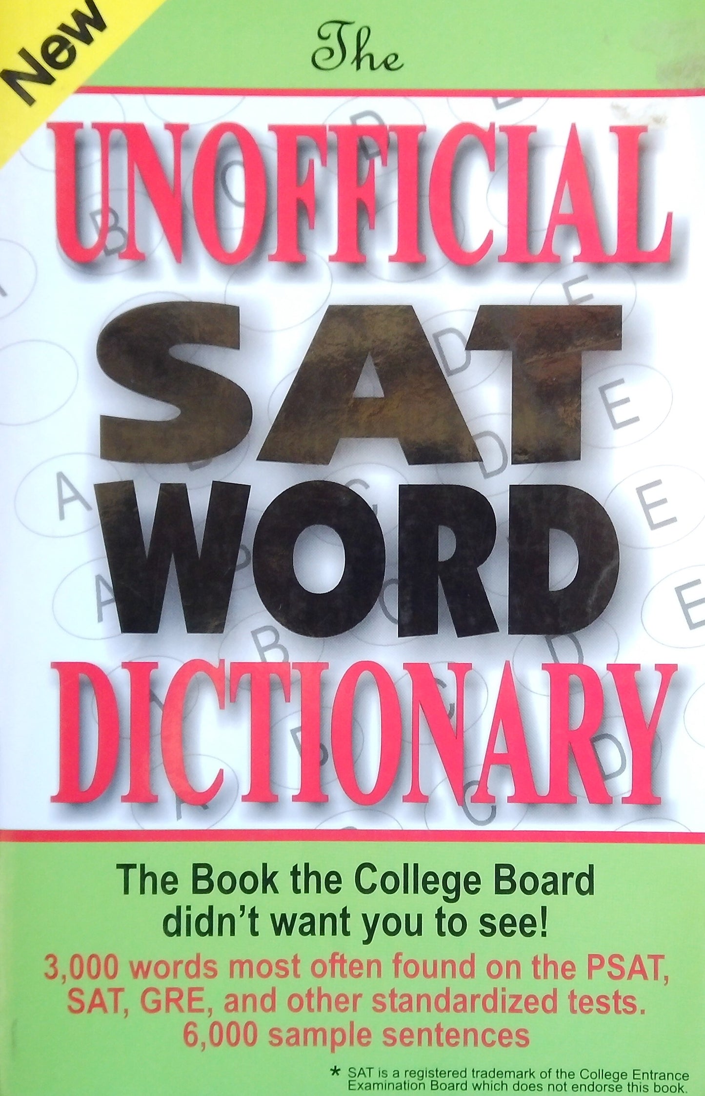 The Unofficial SAT Word Dictionary