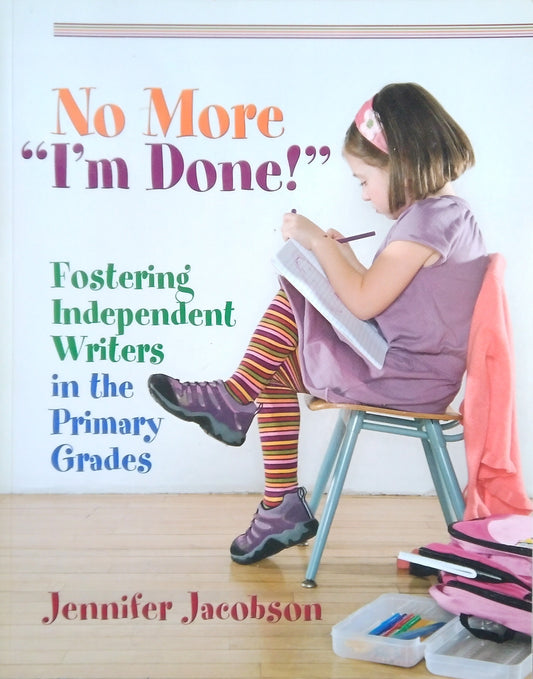 No More, "I'm Done!"