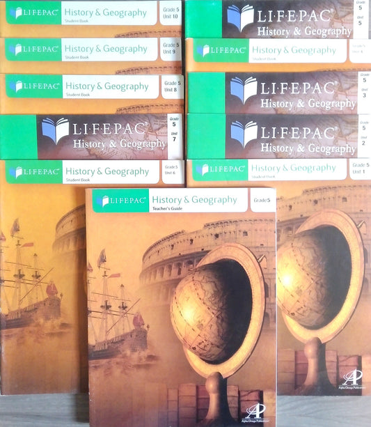 Alpha Omega LifePac: History & Geography Grade 5