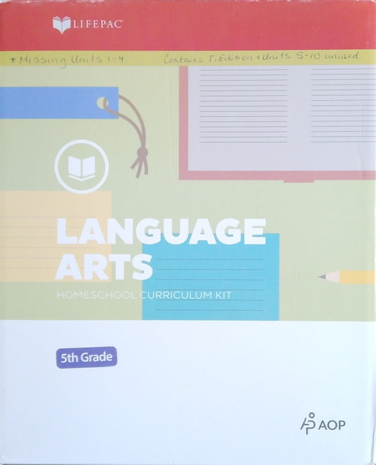 Alpha Omega LifePac: Language Arts Grade 5