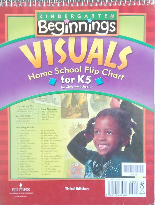 Visuals Homeschool Flip Chart for K5