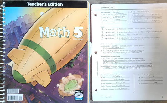 Math 5 Teacher's Bundle