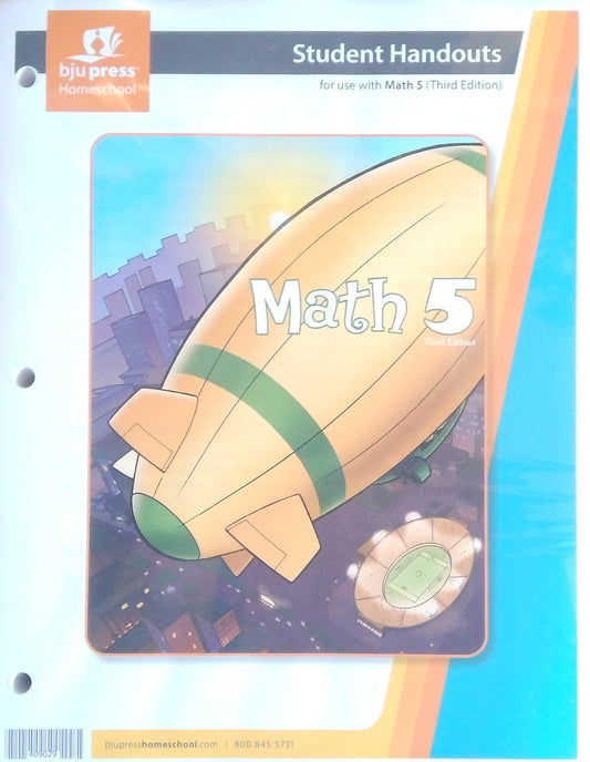 Math 5 Student Handouts